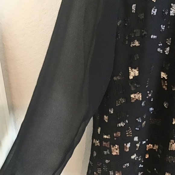 Coldwater Creek sequin blouse - Picture 5 of 8